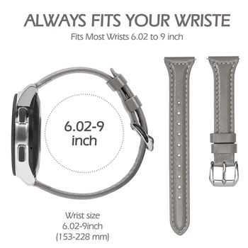 Autentice din Piele de Curea 20mm pentru Samsung Galaxy Watch 46mm Eliberare Rapidă Trupa de Viteze S3 huami amazfit Centura