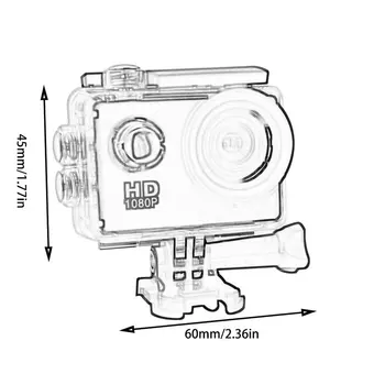 2.0 INCH Ecran Dual Sport DV de Acțiune aparat de Fotografiat aparat de Fotografiat Impermeabil