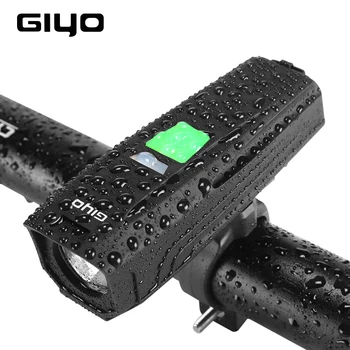 GIYO T6 LED Biciclete Lumina din Față USB Reîncărcabilă LED Pentru Bicicleta 450Lm Puternic de Ciclism Bike Impermeabil Față de Lumină Ghidon