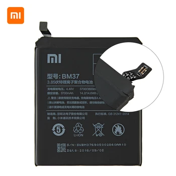 Xiao km Orginal BM37 3800mAh Baterie Pentru Xiaomi Mi 5S Plus MI5S Plus BM37 de Înaltă Calitate Telefon Înlocuire Baterii +Instrumente
