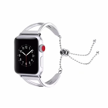 Bijuterii femei Watchband Pentru iWatch Apple Watch 38mm 42mm 40mm 44mm Seria 4 3 2 1 Bandă din Oțel Inoxidabil Curea Încheietura Curea Brățară