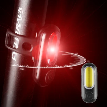 Impermeabil Led Biciclete Lumina din Spate USB Reîncărcabilă Rosu Alb Albastru Lumini pentru Biciclete Ciclism Lampa de Avertizare lampa spate Pentru Bicicleta