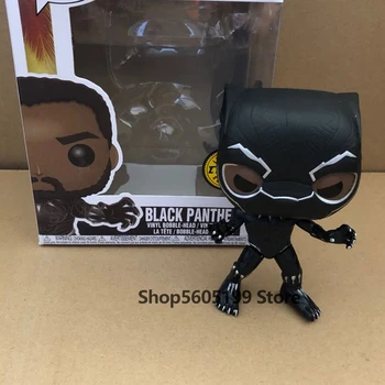 POP Black Panther Erik Killmonger Shuri cu cutie figurina de Colectie Model de jucării pentru copii