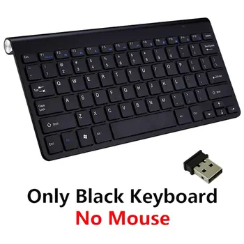 2.4 G Wireless Tastatură și Mouse-ul Mini Multimedia Keyboard Mouse Combo Set Pentru Notebook Laptop Mac Desktop PC TV