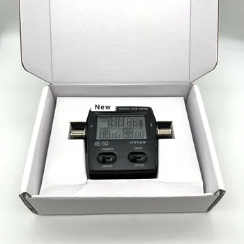 RS-50 Digitale SWR/Watt Metru 125-525MHz UHF/VHF M Tip Conector pentru TYT Kenwood Baofeng Ecran cu LED-uri Radio de Putere Contra