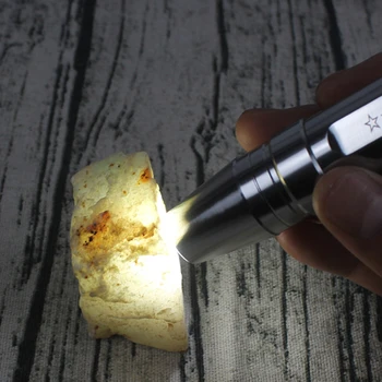 3IN1 cap mic lanterna led-uri de piatră prețioasă de inspecție 4MM atașament amber lumina UV lampa portabila led lanterna detector de valută