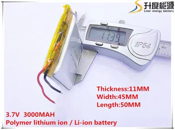 Transport gratuit 3.7 V baterie litiu-polimer de 3000 mah 114550 mobile de alimentare tableta, GPS navigator