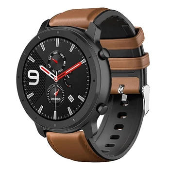 Pentru Samsung galaxy watch 3 45mm Curea Silicon Piele watchbands Sport Bratara 22mm trupa Ceas Pentru galaxy watch 46mm