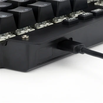 K700 cu O singură mână Tastatură Mecanică RGB LED Backlight Outemu Comutare Macro Definește X5QC