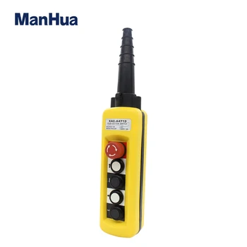 ManHua XAC-A4713 Impermeabil pandantiv postul de comandă buton de switch-uri(proiectate pentru ridicarea și manipularea aplicații)