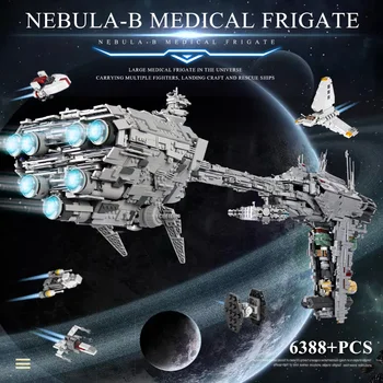 21001 Stele Plan Toys Compatibil Cu MOC 5083 UCS Nebula-B Medicale Fregata Model Blocuri Caramizi Copii Cadouri de Craciun