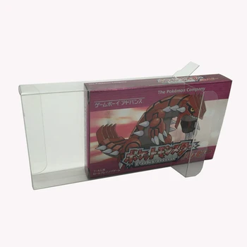 10 buc JP Versiune Limpede Transparent cutie Pentru GBA carte de joc de culoare cutie de plastic PET Protector colecție de depozitare cutie de protecție