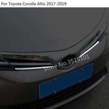 Masina de Acoperire de Protecție cu Detector de Echipare Față Grid Grătar Grila 2 buc Pentru Toyota Corolla Altis 2017 2018 2019