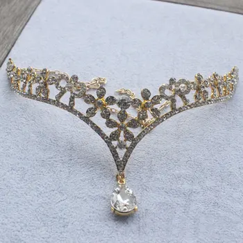 KMVEXO 2019 Moda Cristal Cap Bijuterii Diadema de Nunta Mireasa Diademe Și Coroane Pentru Petrecerea de Nunta Accesorii de Par
