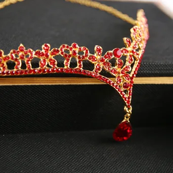 KMVEXO 2019 Moda Cristal Cap Bijuterii Diadema de Nunta Mireasa Diademe Și Coroane Pentru Petrecerea de Nunta Accesorii de Par