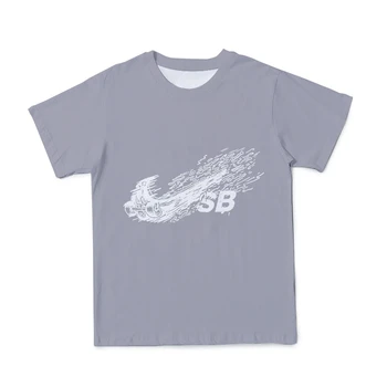 2021 Vara Barbati 3D Supradimensionate Moda T-Shirt Simplu Harajuku Confortabil Respirabil Strada Cuplu Maneci Scurte 110-6XL