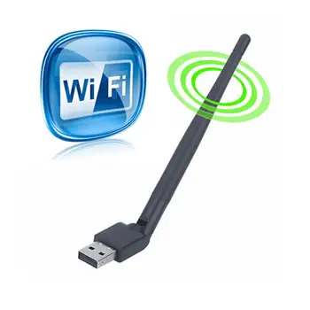 Brasil ISDB-T MTK7601 Wireless USB Antena WiFi de Rețea de pe Youtube Adaptor receptor Receptor de satelit DVB-S2 DVBT2 TV Box Internet