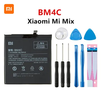 Xiao km Orginal BM4C 4400mAh Baterie Pentru Xiaomi Mi se Amestecă BM4C de Înaltă Calitate Telefon Înlocuire Baterii +Instrumente