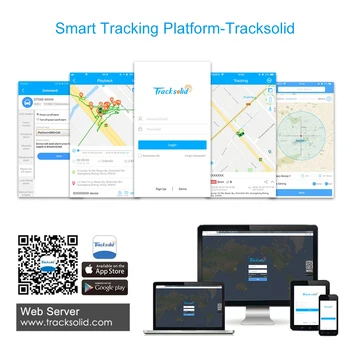 Smart GPS de Urmărire Platforma Tracksolid Cu Urmări în timp Real de Urmărire GPS,Istoricul Traseu de Revizuire,Geofence,Rapoarte Introspective