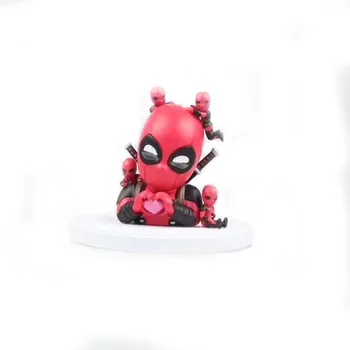 Disney figurina Jucării Deadpool Anime Papusa Decor 8CM PVC Colecție de Jucării Modele pentru Copii Cadouri de Craciun