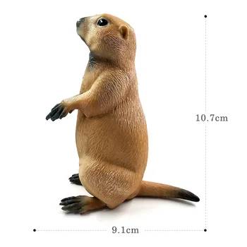 Drăguț Simulare Marmota Marmota figurine model Animal home decor de basm în miniatură grădină accesorii decor modern statuie