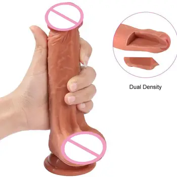 RABBITOW Silicon Femei Giant Dildo cu ventuza Mare Penis Pula Masturbari Erotism G-spot Adult Sex Toy Produse pentru Om