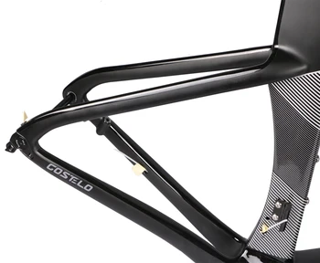 2020 Costelo AEROCRAFT de Carbon biciclete Rutier Frameset disc de frână thru axle bicicleta cadru furca tija de șa cu 5D ghidon