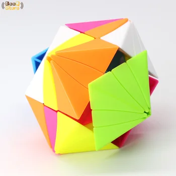 Ochiul Magic Cube Stickerless Cub Magic Corp Colorat Puzzle Cub 3x3 Ciudat-forma Cubo Magico Educație Jucarii Pentru Copii