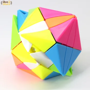 Ochiul Magic Cube Stickerless Cub Magic Corp Colorat Puzzle Cub 3x3 Ciudat-forma Cubo Magico Educație Jucarii Pentru Copii