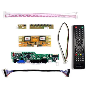 Controler de Bord Kit pentru M201EW02 V1 / M201EW02 V8 / M201EW02 VB /M201EW02 V9 TV+HDMI+VGA+AV+USB, LCD, ecran LED Driver de Placa