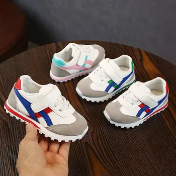 Băieți Pantofi Albi Primăvara și Toamna Noi pentru Copii Pantofi de Sport pentru Copii de Bord Pantofi Casual, Pantofi de Copil Băiat Adidași