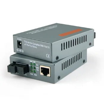 1.25 G Gigabit Ethernet Media Converter 1 Portul Optic 1 Electrice Port Fibre Converter SC 3 KM Optică de Emisie-recepție 1 Pereche