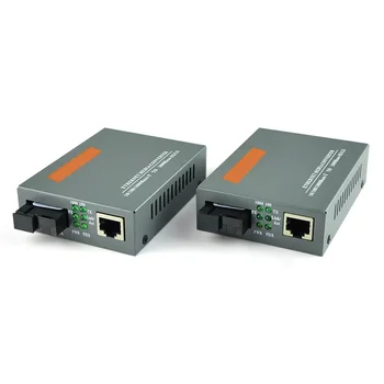 1.25 G Gigabit Ethernet Media Converter 1 Portul Optic 1 Electrice Port Fibre Converter SC 3 KM Optică de Emisie-recepție 1 Pereche