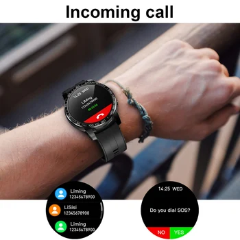 1.3 Inch Full Touch Ecran Ceas Inteligent Bărbați Monitor de Ritm Cardiac Bluetooth Apel SMS Vreme de 30 de Zile de Așteptare Sport Smartwatch Femei