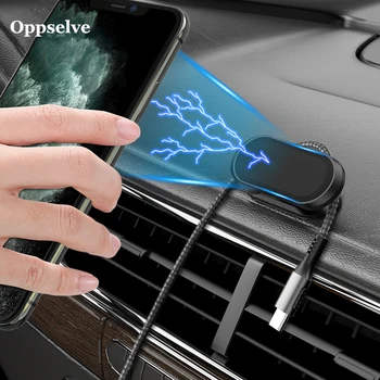 Oppselve Magnetic Masina cu Suport pentru Telefon Pentru iPhone Huawei Samsung 360 de Grade Mini Benzi Forma de Stea de Metal Magnet GPS Auto Muntele Stand