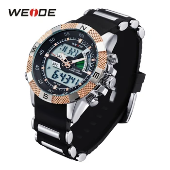 Ceas WEIDE Topuri Brand de Lux Barbati Sport de Moda pentru Bărbați Ceasuri Cuarț Ceas cu LED-uri Armată Militar Încheietura Ceas Relogio Masculino
