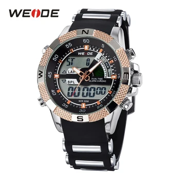 Ceas WEIDE Topuri Brand de Lux Barbati Sport de Moda pentru Bărbați Ceasuri Cuarț Ceas cu LED-uri Armată Militar Încheietura Ceas Relogio Masculino