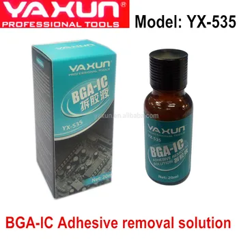 1BUC YAXUN 535 20ML BGA IC Adeziv Epoxidic Remover pentru Iphone/samsung ,telefon Mobil/Computer chip curat BGA IC adeziv eliminarea de lichid