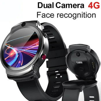 2020 Nou 4G Smart Watch DM28 HD, Ecran Retina Andriod 7.1 8.0 MP aparat de Fotografiat MTK6739 Quad Core, 3GB memorie 32GB IP67 rezistent la apa