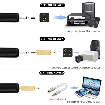 1buc/Set Ux2 Uhf Auto Wireless Microfon Dinamic Cu Sistem de Receptor Pentru Amplificator Mixer Boxe Desktop Bus Audio