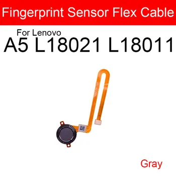 Amprenta Button Acasă Cablu Flex Pentru Lenovo A5 L18021 L18011 Se Întoarcă Acasă Tastă Meniu Butonul Flex Cablu Panglică Inlocuire Reparare