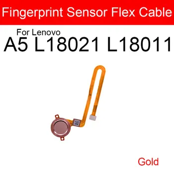 Amprenta Button Acasă Cablu Flex Pentru Lenovo A5 L18021 L18011 Se Întoarcă Acasă Tastă Meniu Butonul Flex Cablu Panglică Inlocuire Reparare