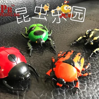 2018 Simulare vibrații Insecte Gărgăriță, gândac verde insecte electric vibrații simulare insecte electronic pentru animale de companie jucării pentru Copii