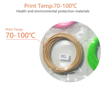 Produs de calitate PCL 1,75 mm pen 3d cu filament 15 culori,Nici o poluare,temperatură Scăzută 3d pix plastic,imprimantă 3d cu filament pla abs pcl