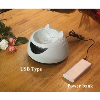 Luminos automate Animale de companie Fântână de Apă Pentru Pisici Fantana Câini USB Electric Distribuitor de Apă Potabilă Boluri Pentru O Pisica