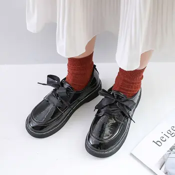 Femei Clasic De Înaltă Calitate Înălțime A Crescut Negru Pantofi De Primăvară Adolescent Înălțime A Crescut Cool Pantofi Eleganti Zapatos G6212