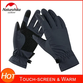Naturehike de Iarnă pentru Bărbați Mănuși pentru Ciclism Touch-screen Vânt Moale Confort Termic Handwear Vreme Rece pentru Femei Mănuși de Sport
