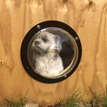 Câinele Gard Fereastra de Vedere Clar Dom Pet, Peek Fereastra XL Dimensiune pentru Caine/Pisica/Cal WF1021