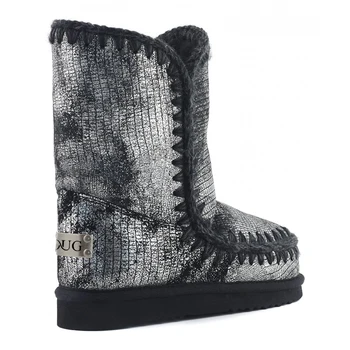 Pantofi de iarna pentru femei cizme de zăpadă original eschimos 24 limited edition manual de oaie platforma doamnelor cald glezna botas