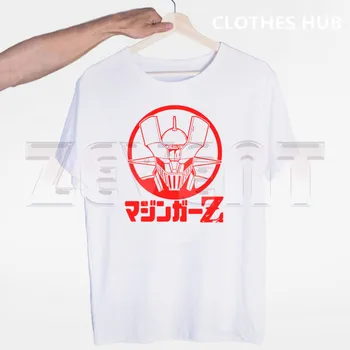 Mazinger Z Japonia Anime Robot Tricou Barbati Imprimare de Vară pentru Bărbați T-Shirt, O-neck Tricou Harajuku Casual de Fitness Tricouri